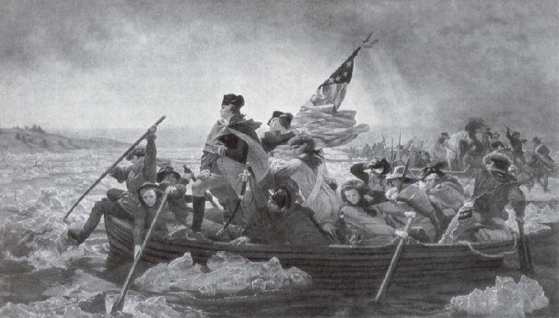 Emanuel Gottlieb Leutze Washington uberquert den Delaware vor seinem Sieg bei Trenton Germany oil painting art
